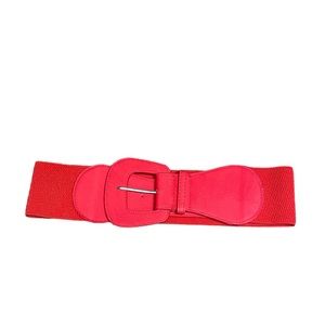 Red Retro pin up stretch belt up to 3X brand new